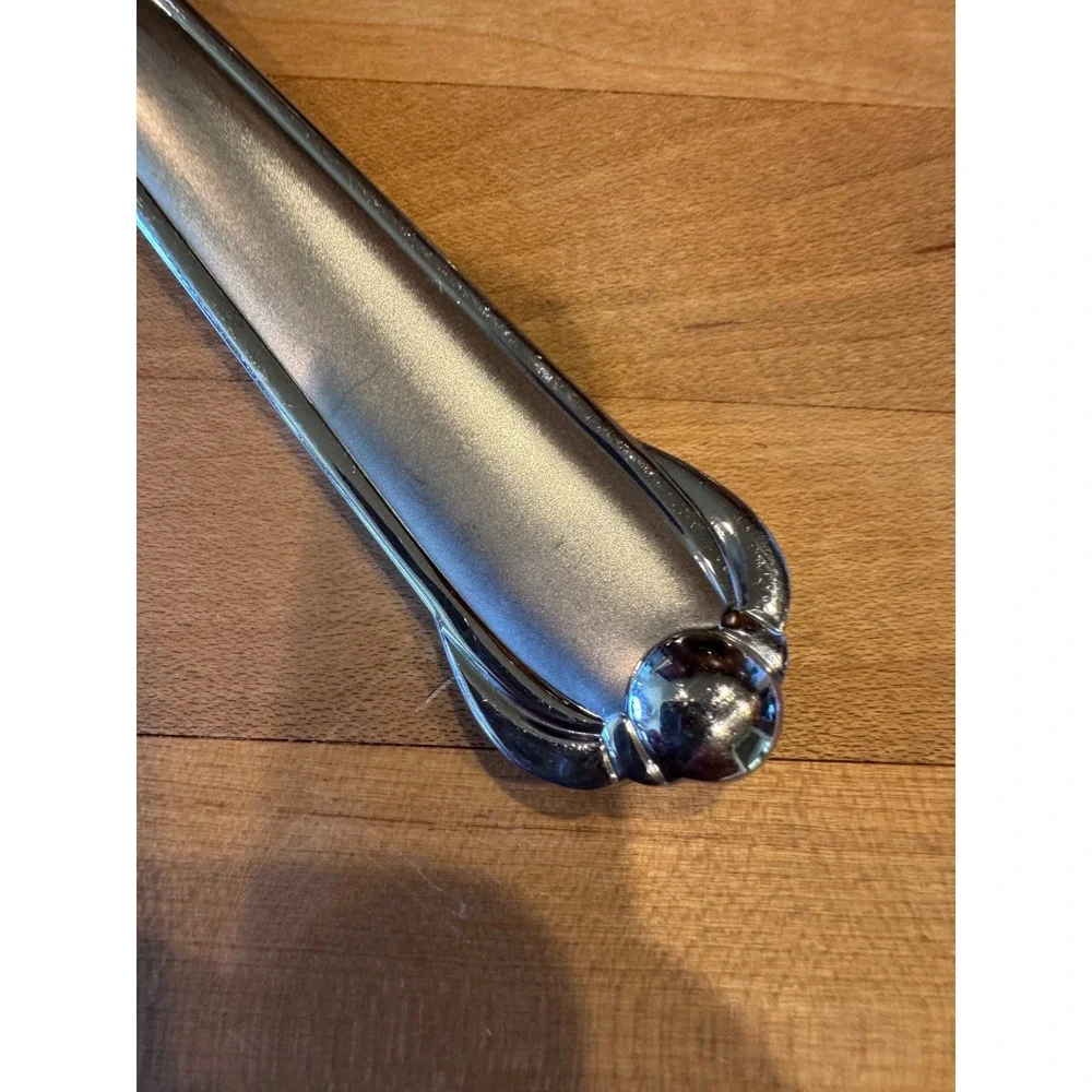 Mikasa French Countryside Stainless Steel Pie Cake Server Silver Serving Tool